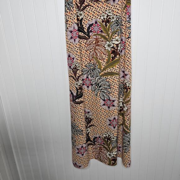 ZARA Floral Off The Shoulder Midi Dress Size XS Beach Vacation Casual Date Night - Picture 4 of 7
